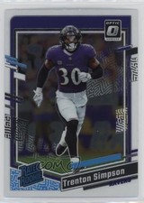 2023 Panini Donruss Optic Rated Rookie Trenton Simpson #209 uk2