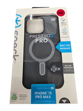Speck Presidio2 Pro MagSafe ClickLock Case for iPhone 15 Pro Max
