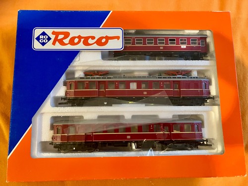 Roco HO 43893 ET 85 09 für Wechselstrom digital mit Mittelwagen - Lesen | Zustand: Gebraucht