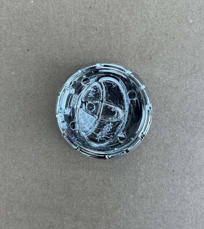 4x TOYOTA ARO DE RODA ARO CENTRO TAMPAS DE CUBO LOGOTIPO CROMADO 57MM PRIUS COROLLA - Imagem 4 de 4