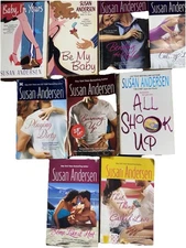 Lot Of 7 Susan Andersen Romance Novels Various Series
