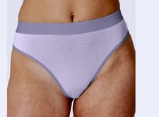 MAIDENFORM Naturally Soft Urban Lilac High Leg Brief Panty Womens Sz S 5 2XL 9