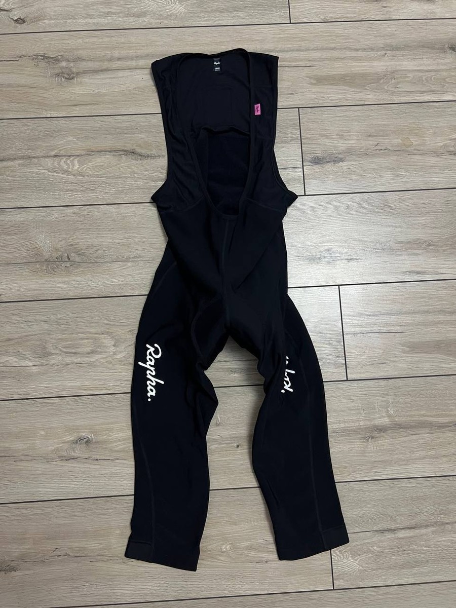 【Rapha】CLASSIC 3/4 BIBSHORTS W/PAD Men Rapha Classic 3/4 Bib Shorts W/Pad Thermal black Cycling
