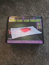 Fun World Bloody Scene 6ft Inflatable Body, Bloody Sheet & Feet – New in Box