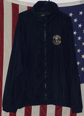 RARE The White House Airlift Operations Navy Blue Jacket Mens XXL USA President