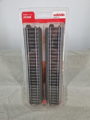 Märklin Start up Spur H0 20188 4x C-Gleis/ C Track gerade 188,3mm in OVP
