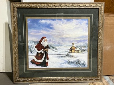ART Jamie Carter Timeless Spirit Christmas Year 1999 Framed Print Litho