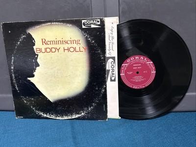 NM- Buddy Holly ''Reminiscing'' LP 1963 CRL 57426 Mono Original Coral Bo Diddley++