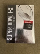 Super Bowl I-X (DVD, 2003, 5-Disc Set) for sale online | eBay