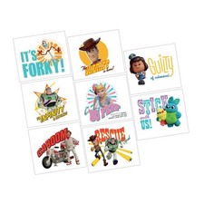 Toy Story 4 Movie Disney Pixar Kids Birthday Party Favor Temporary Tattoos