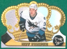 Jeff Friesen - 1997-98 Pacific Crown Royale #119 - San Jose Sharks Hockey Card