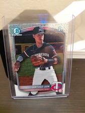 2025 Bowman Chrome Baseball SANTIAGO LEON 1st Bowman Mojo Refractor #BCP-247