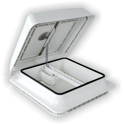 Fiamma Vent 28 Dachhaube - 28 x 28 - weiß / Dachluke / Caravan Wohnwagen