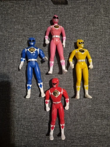 Mighty Morphin Power Rangers 4" Ranger 1995 SABAN Vintage Loose Figurine LOT NM