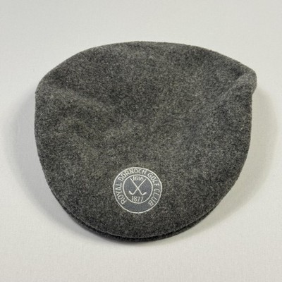Royal Dornoch Golf Club Hat Cap Mens Gray Golf Kangol Wool Beret Style