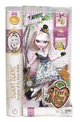 Mattel 2014 Bunny Blanc Royal Ever After High Doll - CDH57