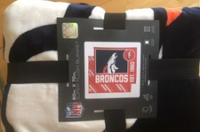 NFL Denver Broncos super plush Blanket 60