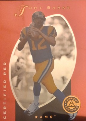 1997 Pinnacle Certified Football Red Parallel Singles - You Choose