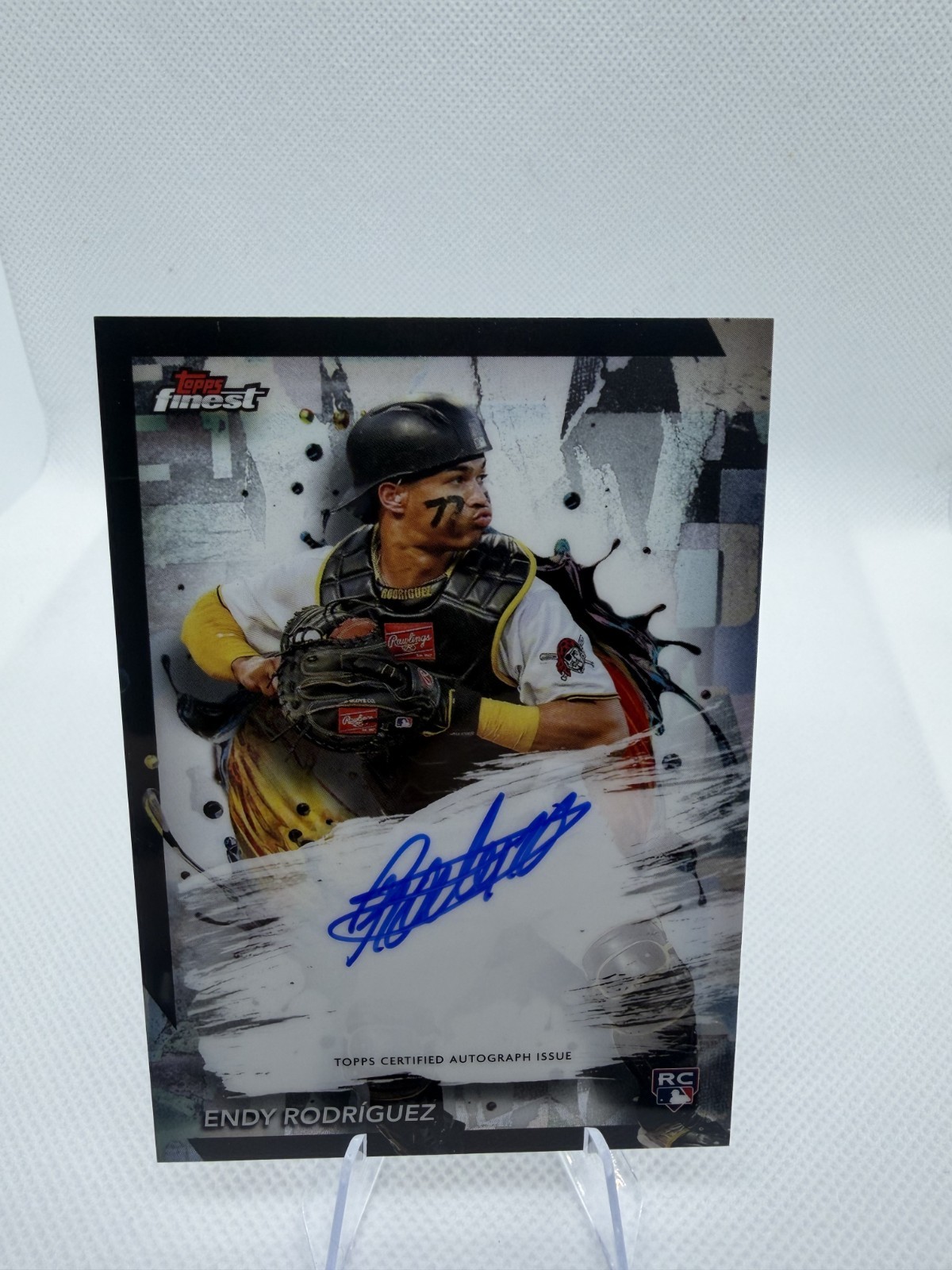 2024 Topps Finest On Card Autograph Rookie - Endy Rodriguez #FA-ER (AU, RC)