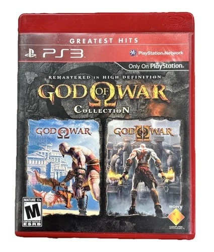 God of War Collection PS3 Sony PlayStation 3 2009 Complete CIB Excellent Tested