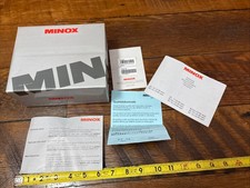 Minox BD 8x32 ALT BR Binoculars Binocular Box Paperwork Only