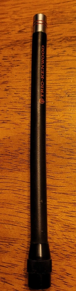 Original Usado OEM Kenwood TR-2500 VHF Ham Rubber Ducky Antena BNC Foto 2 de 4