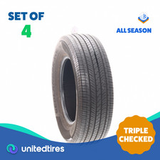 Set Of 4 Used 24570r17 Yokohama Geolandar X-cv G057 110t - 7-8.532