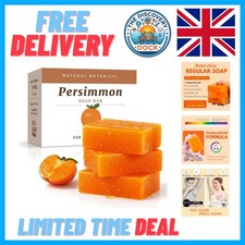 Travel-Friendly 3-Pack Persimmon Soap - Odor Control for Family & Friends