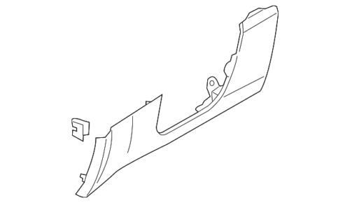 Cubierta inferior para Ford (P/N ES7Z-5404459-EB)