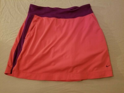 Womens Nike Golf Skirt M Medium Purple Athletic