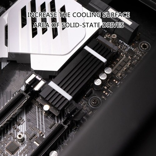 Dissipateur thermique SSD Conductivité thermique efficace M.2 NVMe bonne dissipation thermique - Photo 4/8