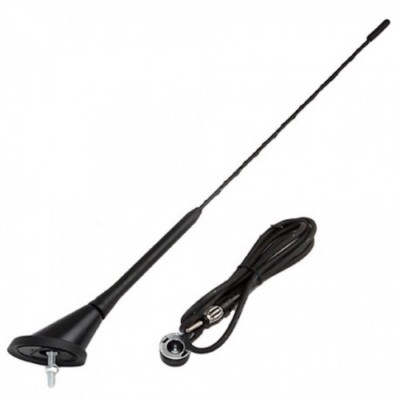 Fm Antenne Mit Verstärker Universal DAB+ & FM Dachantenne Fürs Auto – Mit 5m Kabel, SMB-Stecker, Verstärker Dab Antenne Auto Aktiv