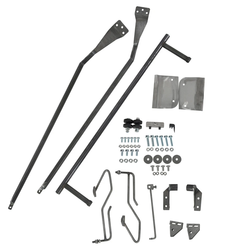 Kit de inclinação capô flip reverso caminhão aço para Ford F100 F-100 1953-1956 1954 1955 - Imagem 3 de 4