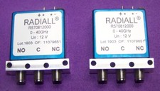 This is for one Radiall failsafe SPDT 2.92mm K Switch rated DC-47GHz 12VDC coil