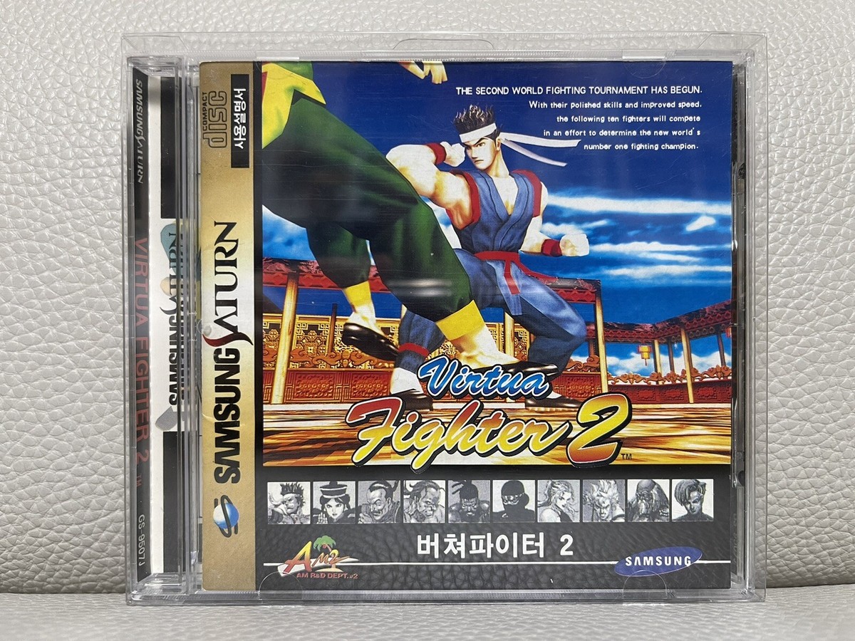 SAMSUNG Virtua Fighter 2 Sega Saturn Korean Version Korea Super
