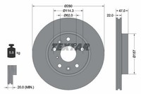 Bremsscheibe Suzuki P. SX4 06-/SEDICI Vergaser