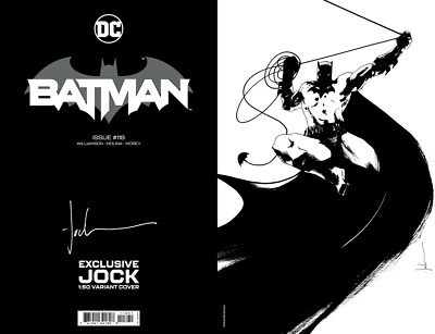Batman #118 Jock 1:50 Variant Foil Cover DC Comics (2021)