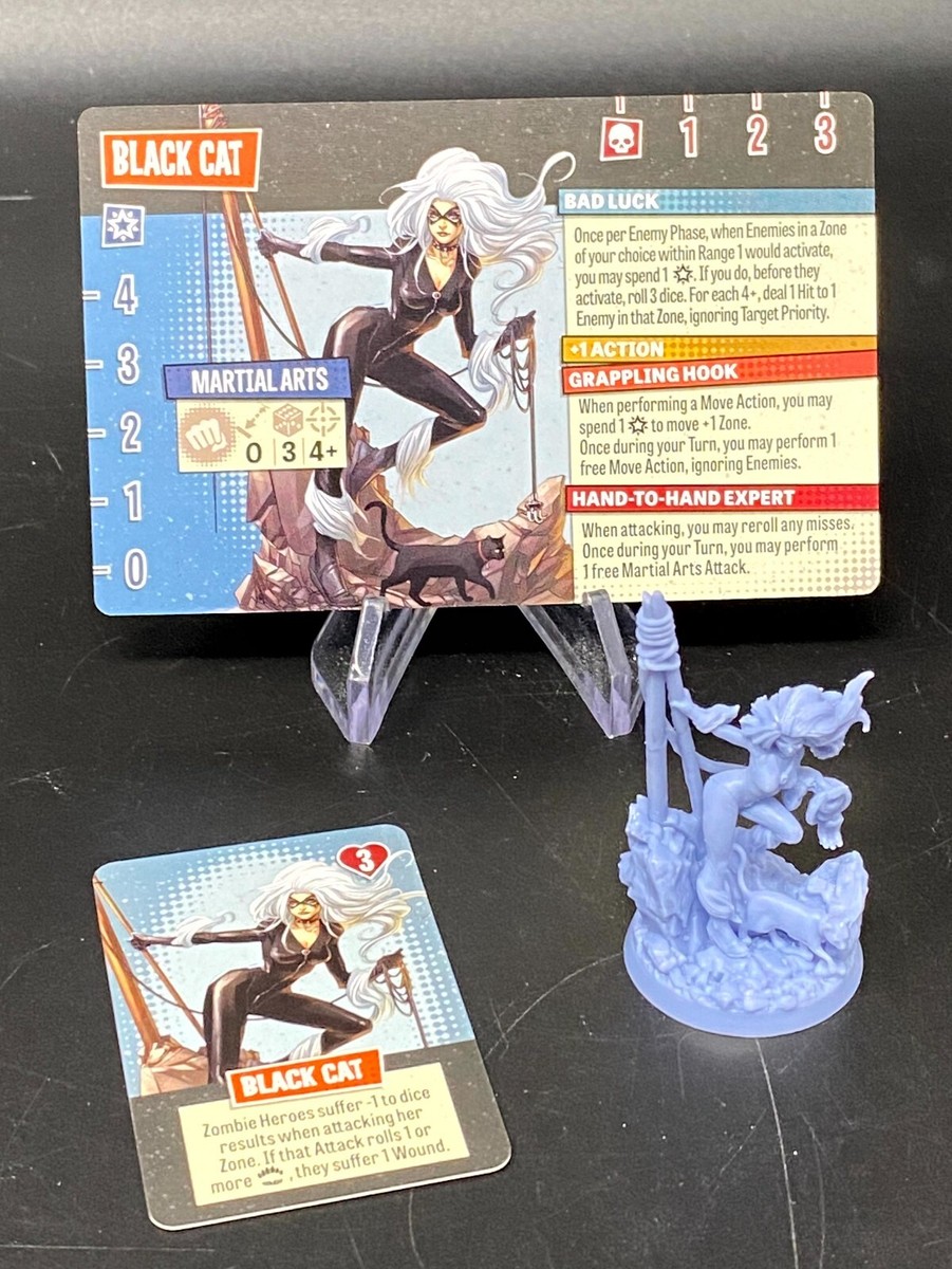 Marvel Zombies Zombicide Clash of the Sinister Six - Black Cat