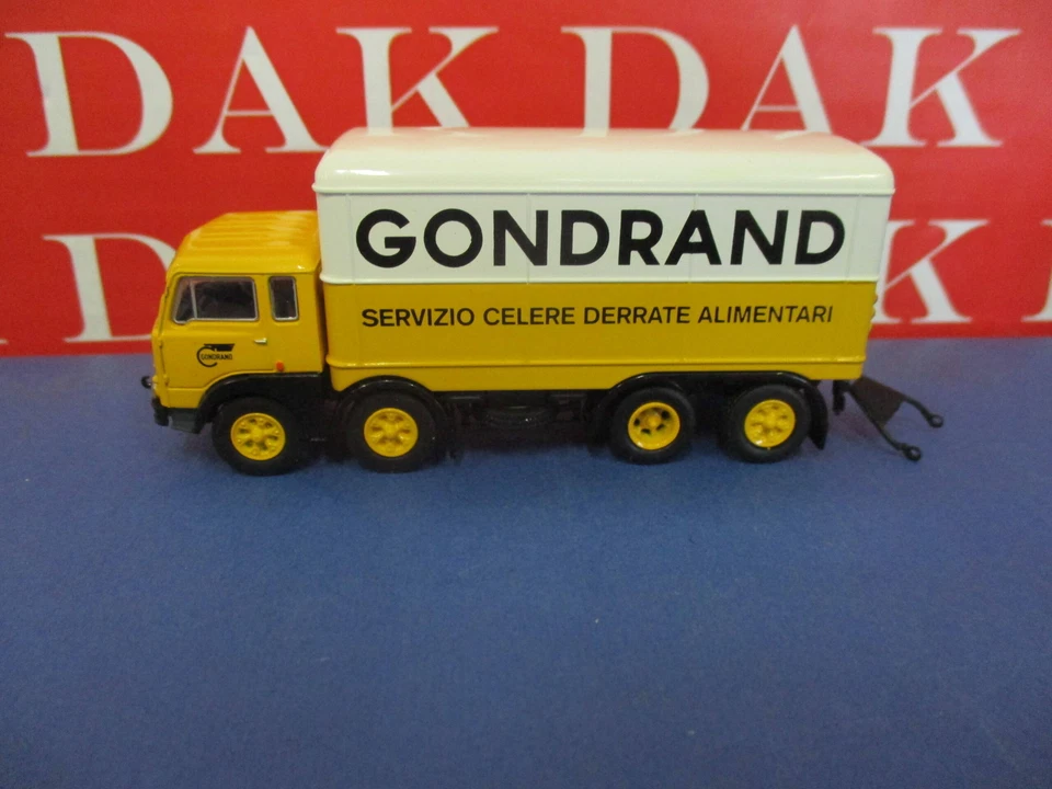 1/87 Modellino Camion Truck Fiat 690 Millepiedi Gondrand by Brekina - Immagine 3 di 4