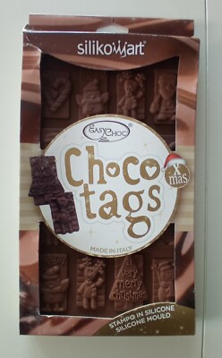 Silikomart Silikonform Xmas Choco Tags Easy Choc