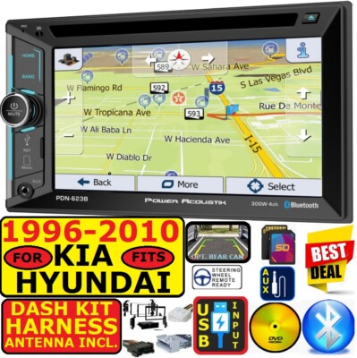 FITS 1996-2010 HYUNDAI CD/DVD/USB/SD NAVIGATION BLUETOOTH USB CAR RADIO STEREO
