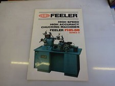 Feeler Model CNC chucker and bar machine lathe FHR-68