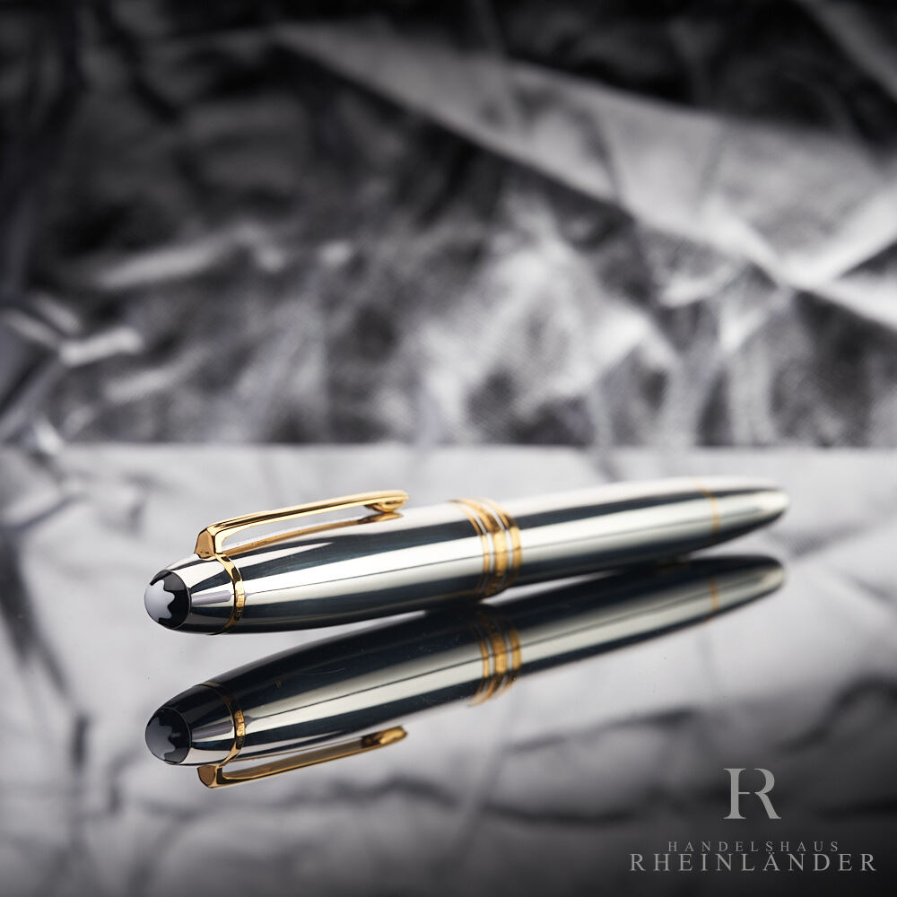 Montblanc Solitaire LeGrand Solid 950 Platinum Fountain Pen ID