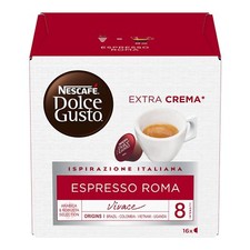 90 / 120 / 180 / 240 / 300 Capsule Caffè Nescafè Dolce Gusto Roma Originali