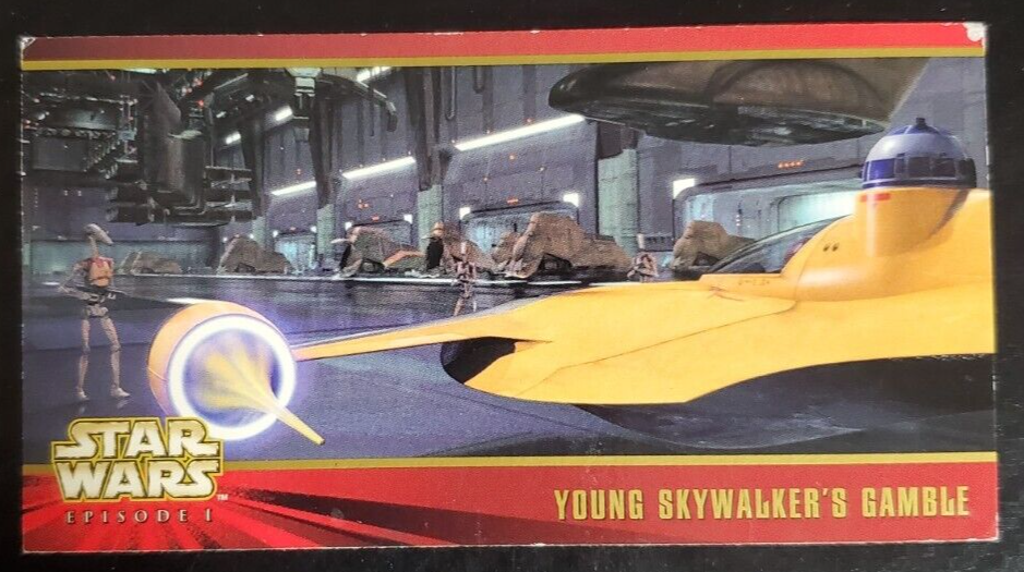 Star Wars Episode 1 - Movie Card - Young Skywalker's Gamble #75 | eBay