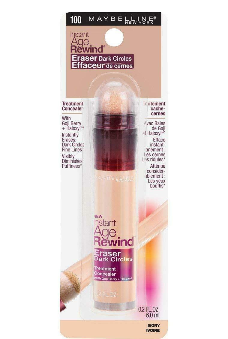 Maybelline Instant Age Rewind Eraser Dark Circles Concealer 100 Ivory 6 Ml For Sale Online Ebay