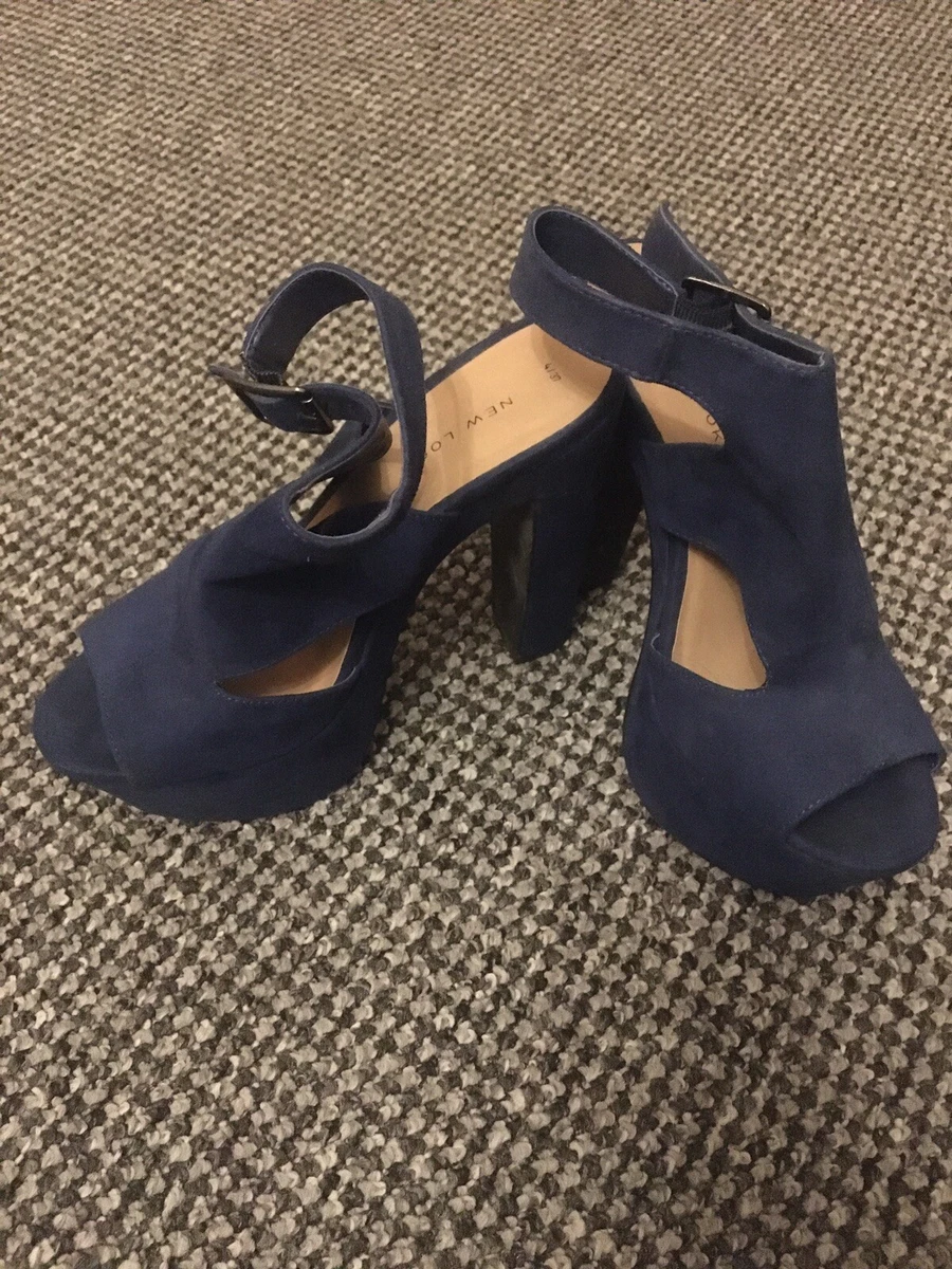 Size 4 top block heels