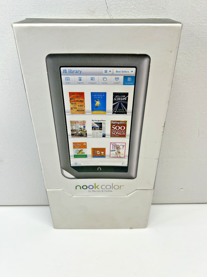 Barnes & Noble Nook Color Tablet 8GB WiFi 7" BNTV250A Black eBay