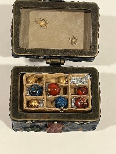 Boyds 2000 Uncle Beans-Toppers ornamento scatola portagioie con grovigli McNibble 83012 HTF - Foto 8 di 13