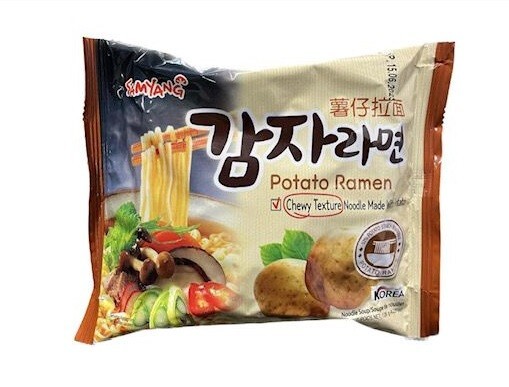 1 Packung 120g Potato Ramen Samyang Instant Nudelsuppe chewy EINZELPACKUNG